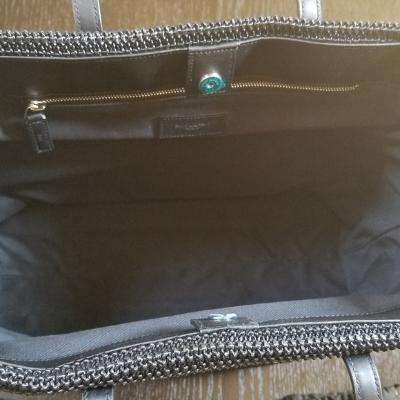 Saint Laurent East West Shopper Woven Tassel - Picture 7 of 7